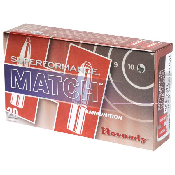Hornady Superformance Match .308win 168gr Eld 20ct - Image 4