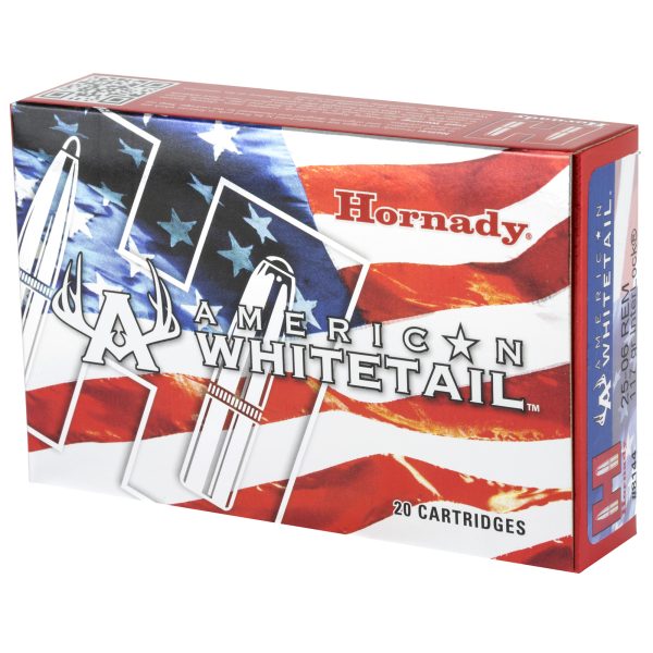 Hornady American Whitetail .25-06 Rem 117gr Int Btsp 20ct - Image 3