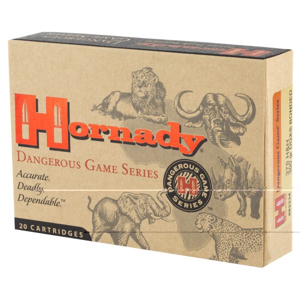 Hornady Dangerous Game .375h&h 300gr Dgx Bnd 20ct - Image 3
