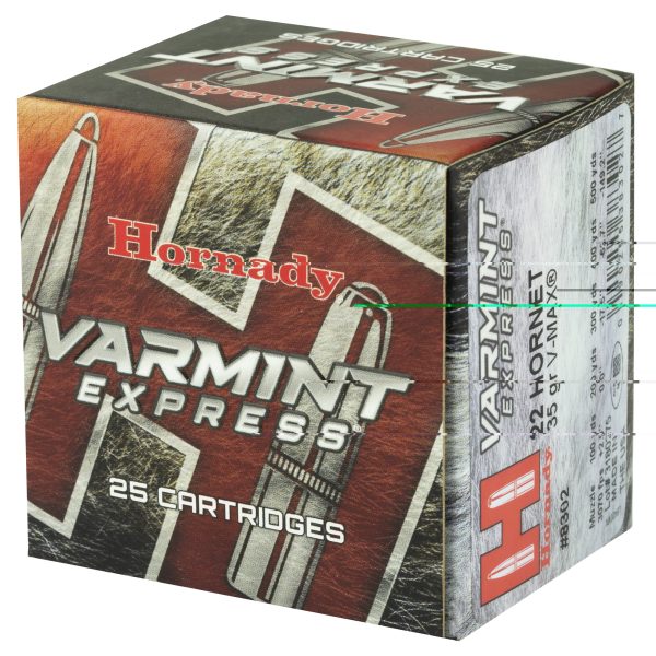 Hornady .22 Hornet 35gr V-max 25ct - Image 3