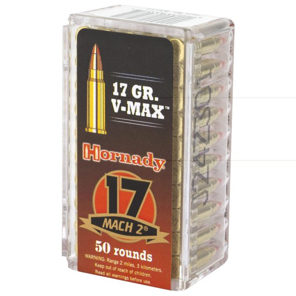 Hornady .17hm2 17gr V-max 50ct - Image 3