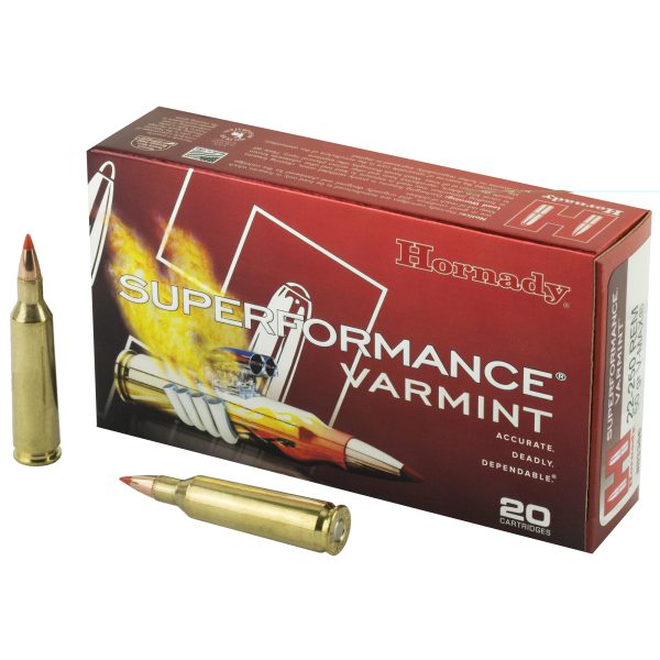 Hornady Superformance .22-250 50gr Vmax 20ct
