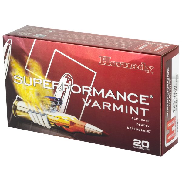 Hornady Superformance .243win 58gr Vmax 20ct - Image 3