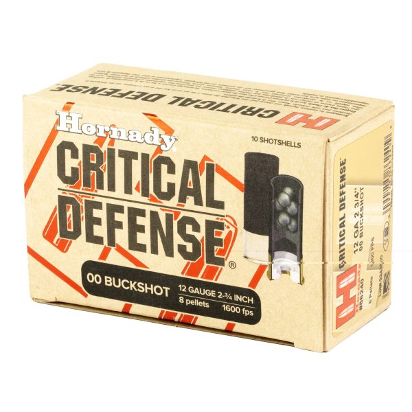 Hornady Critical Defense 12ga 00 Buck 10ct - Image 2
