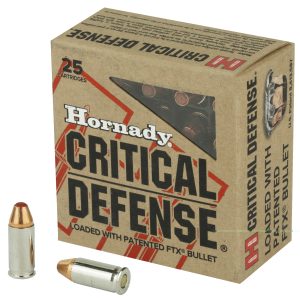 Hornady Critical Defense .32acp 60gr Ftx 25ct