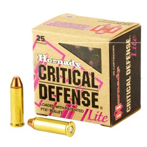 Hornady Critical Defense .38spl 90gr Ftx Lite 25ct
