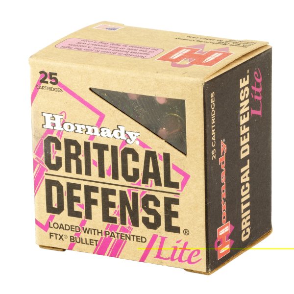 Hornady Critical Defense .38spl 90gr Ftx Lite 25ct - Image 3