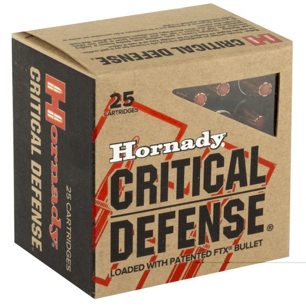 Hornady Critical Defense .357mag 125gr 25ct - Image 4