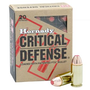 Hornady Critical Defense .45acp+p 185gr 20ct