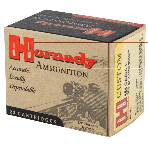 Hornady .454casull 300gr Jhp 20ct - Image 4