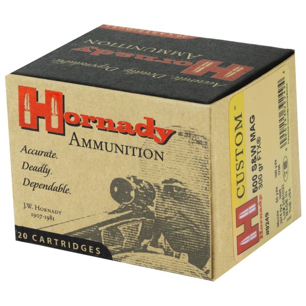 Hornady .500sw 300gr Ftx 20ct - Image 4