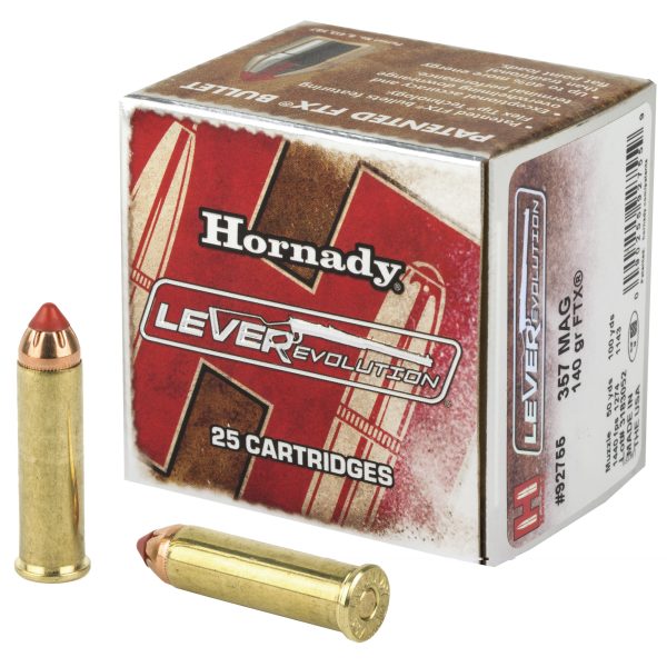 Hornady LEVERevolution .357mag 140gr 25ct