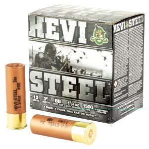 Hevi Steel 12ga 3" Bb 25ct