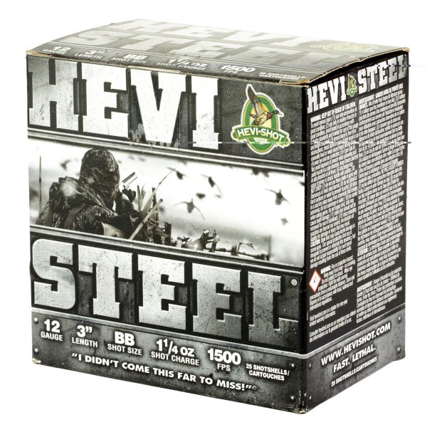 Hevi Steel 12ga 3" Bb 25ct - Image 3