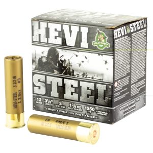 Hevi Steel 12ga 3.5" #3 25ct