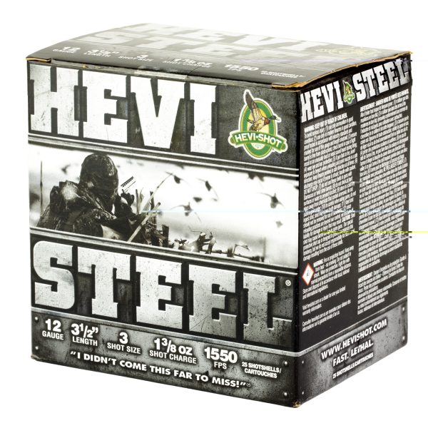 Hevi Steel 12ga 3.5" #3 25ct - Image 3