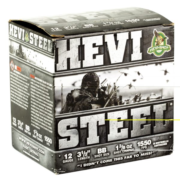 Hevi Steel 12ga 3.5" Bb 25ct - Image 3