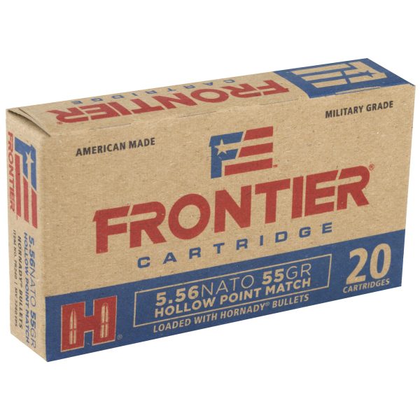 Frontier 5.56 nato 55gr Hp Mtch 20ct - Image 2