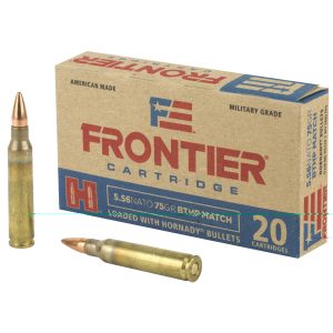 Frontier 5.56 nato 75gr Bthp Mtch 20ct