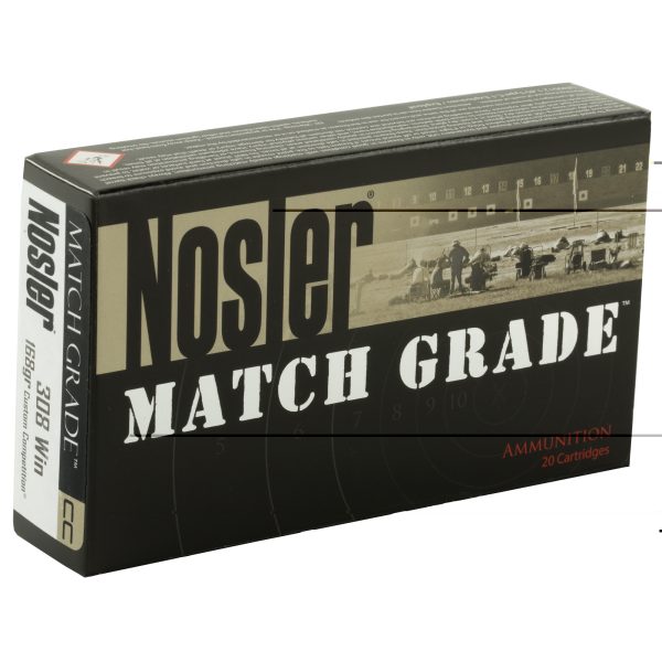 Nosler .308win 168gr Custom Competition 20ct - Image 4