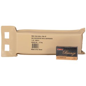 PMC Bronze .223rem 55gr Fmj Bulk 20ct