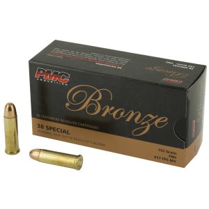 PMC Bronze .38spl 132gr Fmj 50ct