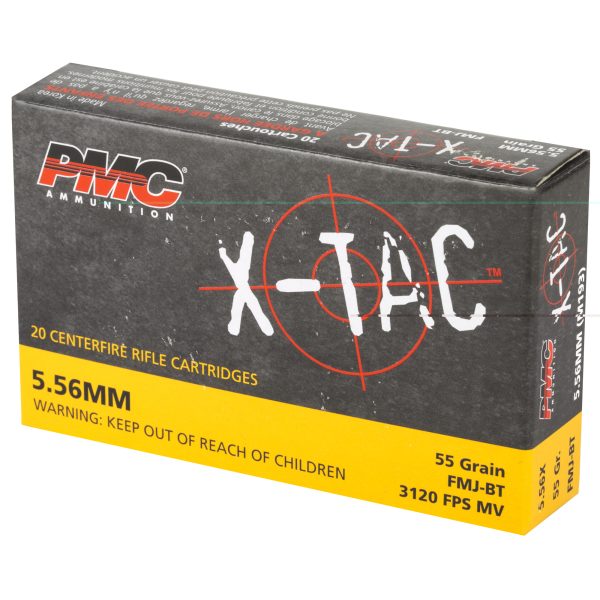 PMC Xtac 5.56nato 55gr Fmjbt 20ct - Image 3