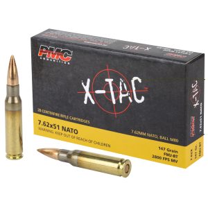 PMC Xtac 7.62nato 147gr Fmj Bt 20ct