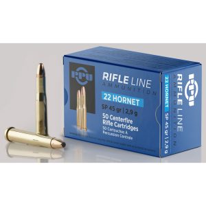 PPU .22 Hornet 45gr Sp 50ct