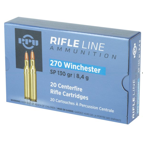 PPU .270win Sp 130gr 20CT - Image 3