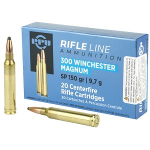 PPU .300win Mag Sp 150gr 20CT