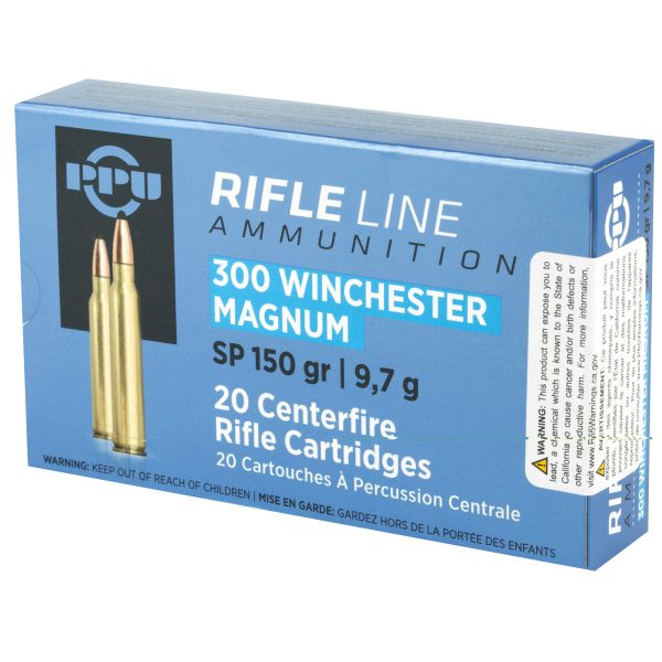 PPU .300win Mag Sp 150gr 20CT - Image 3