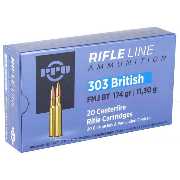 PPU .303 British Fmj 174gr 20CT - Image 2