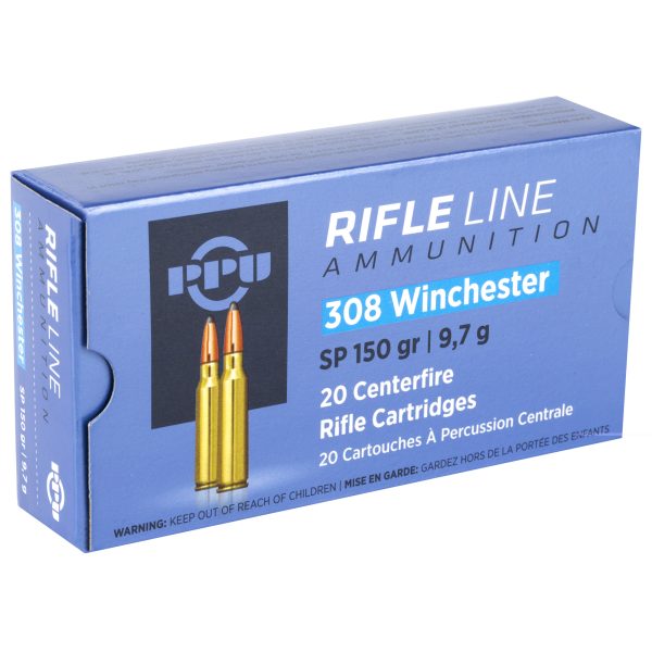 PPU .308win Sp 150gr 20CT - Image 2