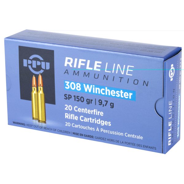 PPU .308win Sp 150gr 20CT - Image 3
