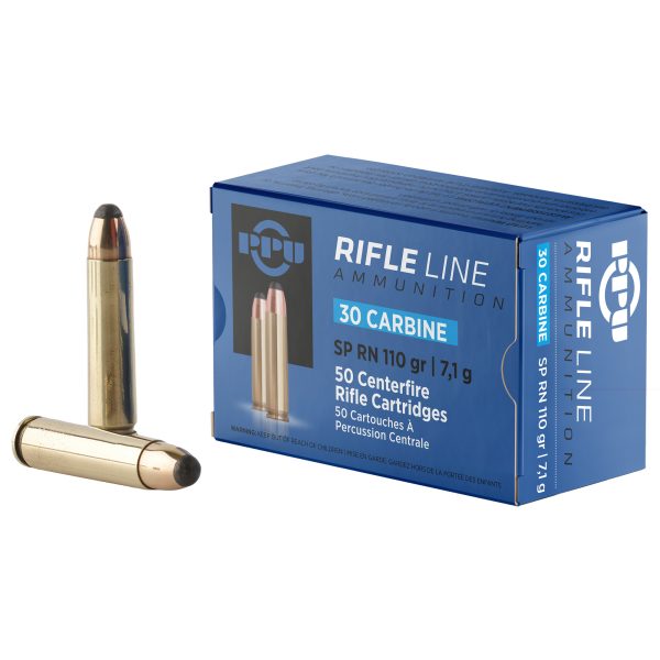 PPU .30 Carbine 110gr Sp 50CT