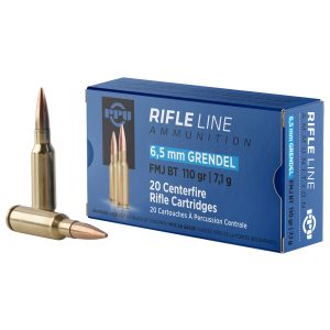 PPU 6.5 Grendel 110gr Fmjbt 20ct