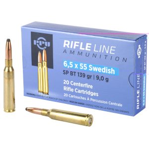 PPU 6.5x55 Swedish Sp 139gr 20CT