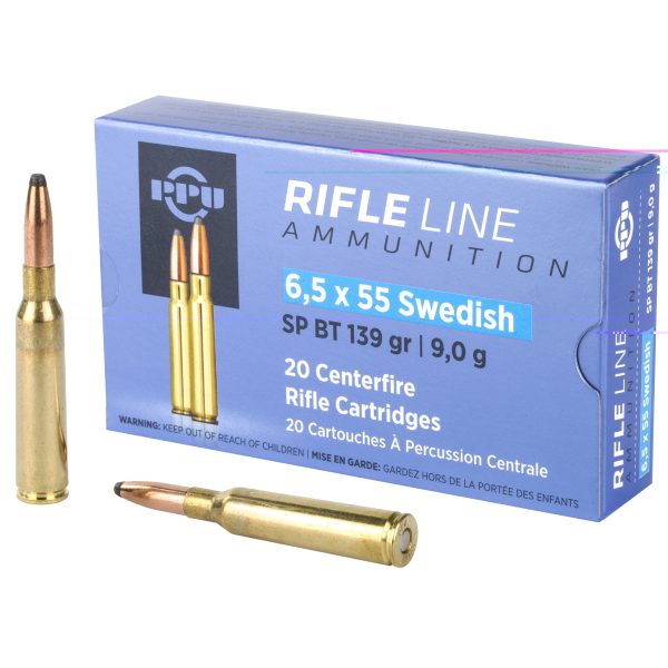 PPU 6.5x55 Swedish Sp 139gr 20CT