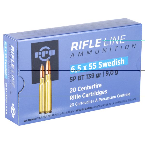 PPU 6.5x55 Swedish Sp 139gr 20CT - Image 3