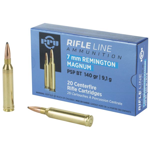 PPU 7mm Rem Mag Psp 140gr 20ct