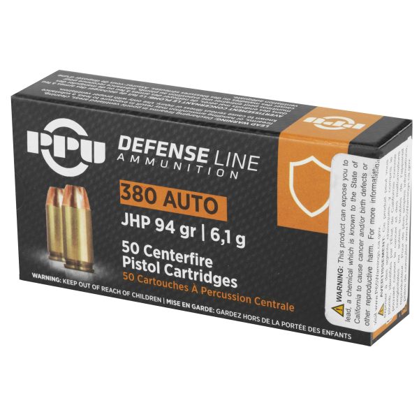 PPU .380acp Jhp 94gr 50CT - Image 4