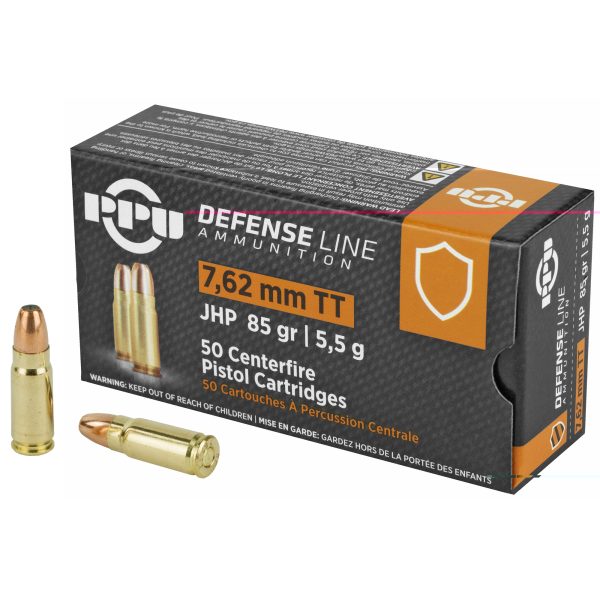 PPU 7.62 Tokarev Jhp 85gr 50CT