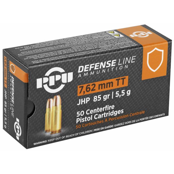 PPU 7.62 Tokarev Jhp 85gr 50CT - Image 2