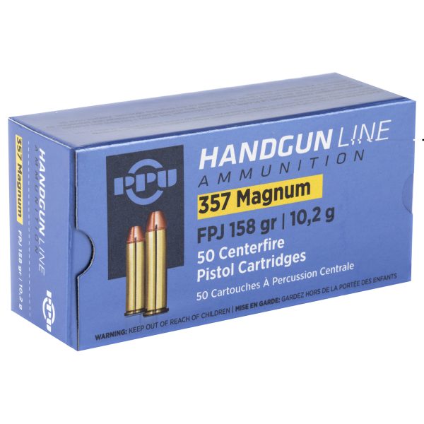 PPU .357mag Fpj 158gr 50CT - Image 2