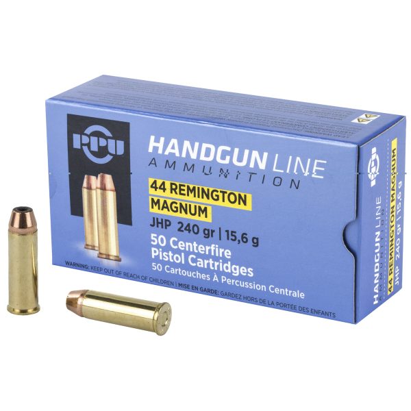 PPU .44mag Jhp 240gr 50ct