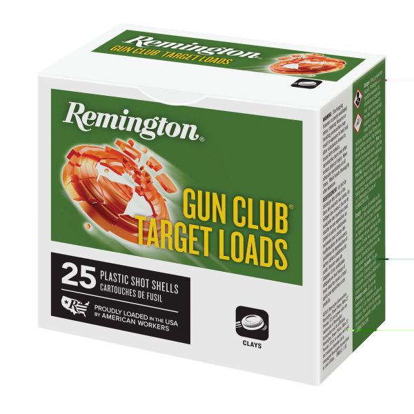 Remington Gun Club 12ga 2.75" 1 1-8oz #8 25ct