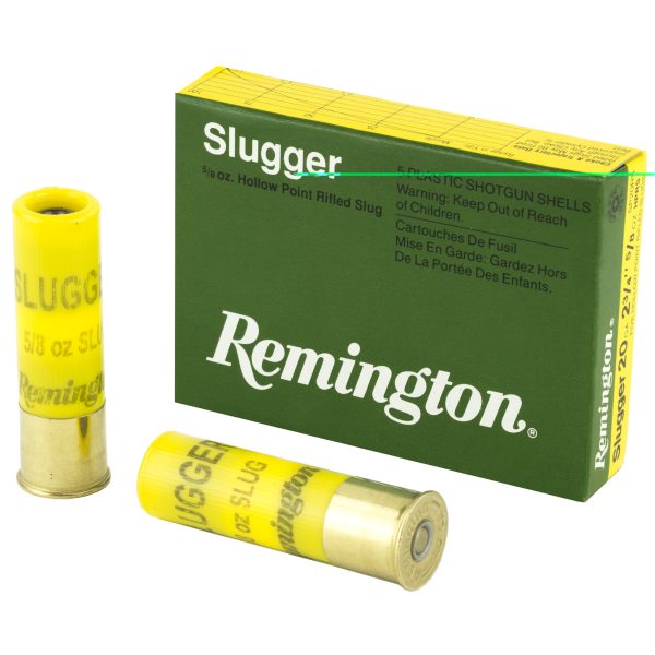 Remington Slugger 20ga 2.75" Hp 5ct