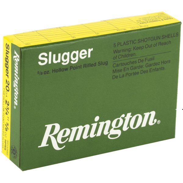 Remington Slugger 20ga 2.75" Hp 5ct - Image 2