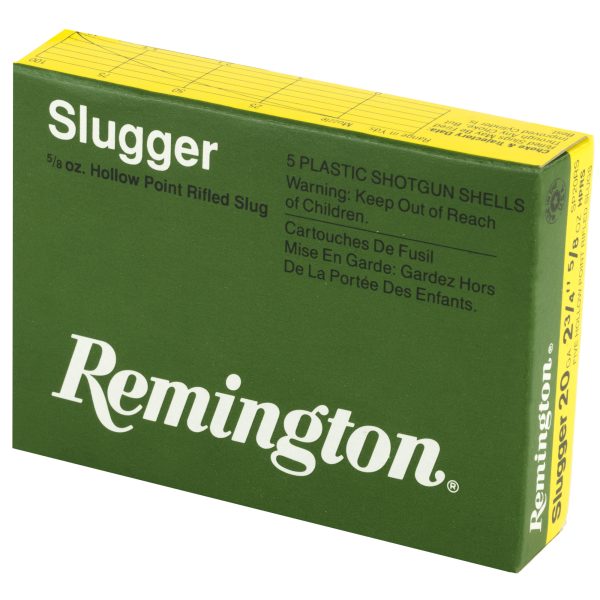 Remington Slugger 20ga 2.75" Hp 5ct - Image 3